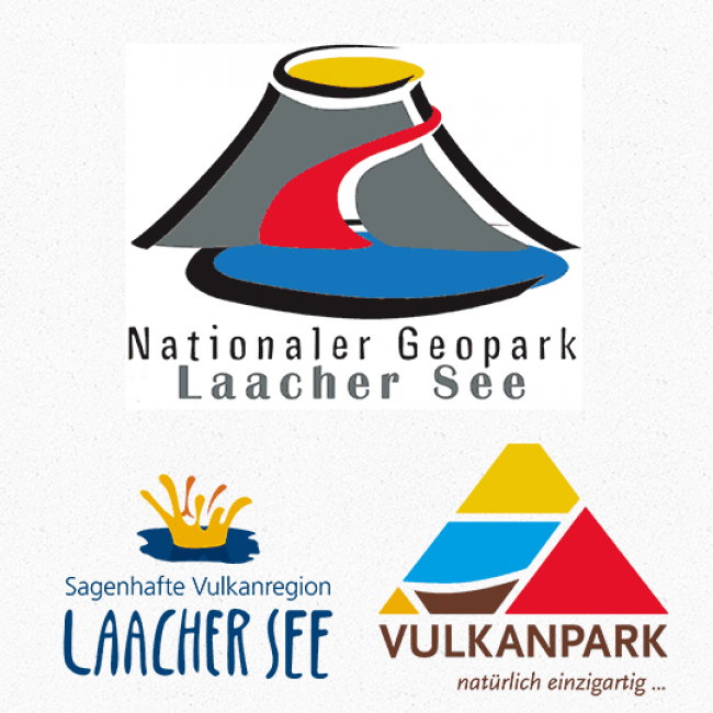 Logos Vulkanpark & Nationaler Geopark Laacher See